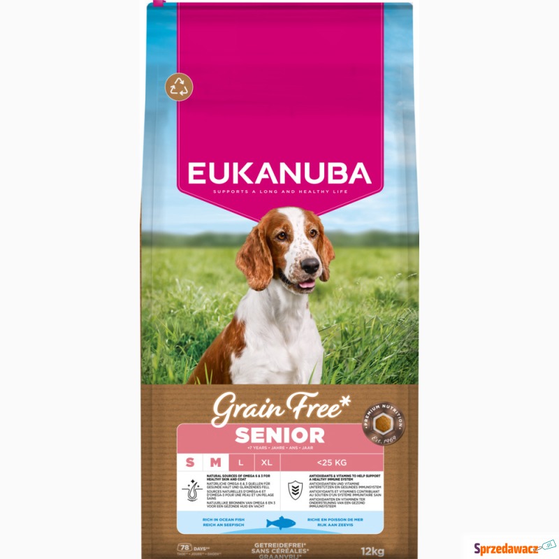 Eukanuba Grain Free Senior Small...