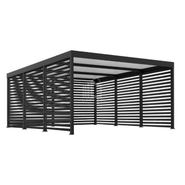 CarPort PREMIUM - wiata samochodowa 6x6 - antracyt... - Garaże i wiaty - Toruń - zdjęcie 1