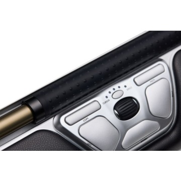 Myszka Contour Design RollerMouse Czerwona bezprzewodowa Bluetooth USB Type-C 2800 DPI Srebrny