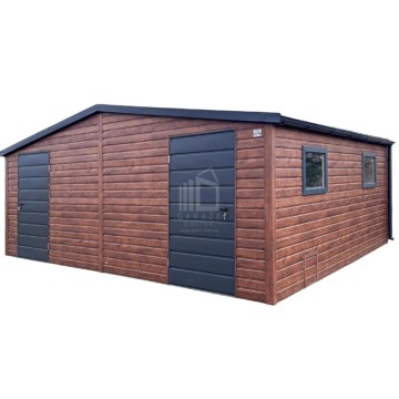 Schowek  domek ogrodowy 6x4m 2x drzwi 4x okno rynny ID1069