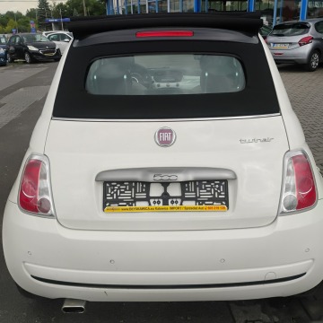 Fiat 500  Kabriolet 2012,  0.9 benzyna - Na sprzedaż za 22 600 zł - Mysłowice - zdjęcie 4
