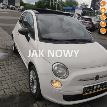 FIAT 500 C ,0.9 TWINAIR, PIĘKNE , STYLOWE CABRIO , STAN IDEALNY !