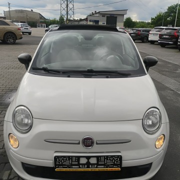 Fiat 500  Kabriolet 2012,  0.9 benzyna - Na sprzedaż za 22 600 zł - Mysłowice - zdjęcie 3