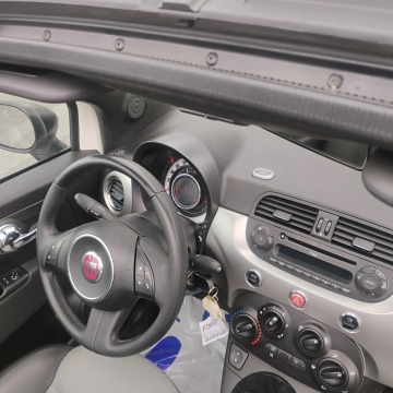 Fiat 500  Kabriolet 2012,  0.9 benzyna - Na sprzedaż za 22 600 zł - Mysłowice - zdjęcie 8
