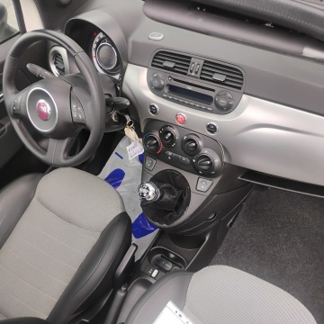 Fiat 500  Kabriolet 2012,  0.9 benzyna - Na sprzedaż za 22 600 zł - Mysłowice - zdjęcie 10