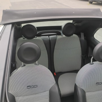 Fiat 500  Kabriolet 2012,  0.9 benzyna - Na sprzedaż za 22 600 zł - Mysłowice - zdjęcie 12
