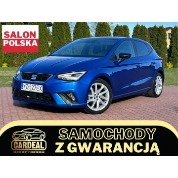 Seat Ibiza - 1.0 TSI 95 KM FR | Benzyna | SALON PL | Kamera | ROK gwarancji W CENIE