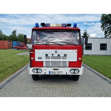 Star 200 - Straż Pożarna Gaśniczy Pożarniczy... - Pojazdy specjalistyczne - Strobice - zdjęcie 4