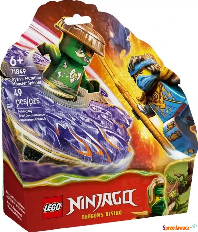 Klocki konstrukcyjne LEGO Ninjago 71849 Nya kontra... - Klocki - Szczecin