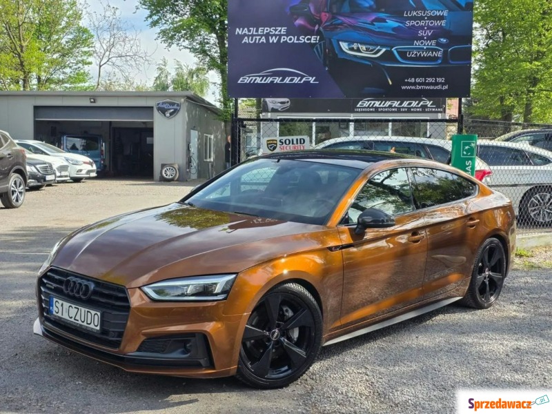 Audi A5  Sedan/Limuzyna 2019,  2.0 benzyna, automat - Na sprzedaż za 114 500 zł - Łódź