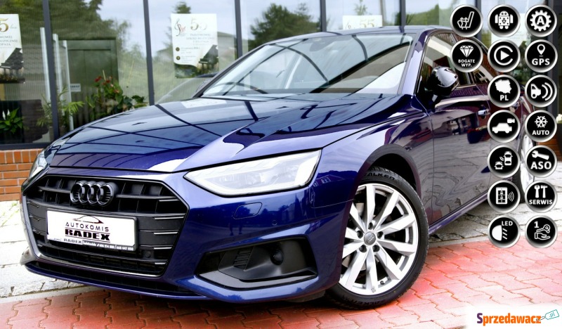 Audi A4  Sedan/Limuzyna 2022,  2.0 benzyna, automat - Na sprzedaż za 118 900 zł - Świebodzin