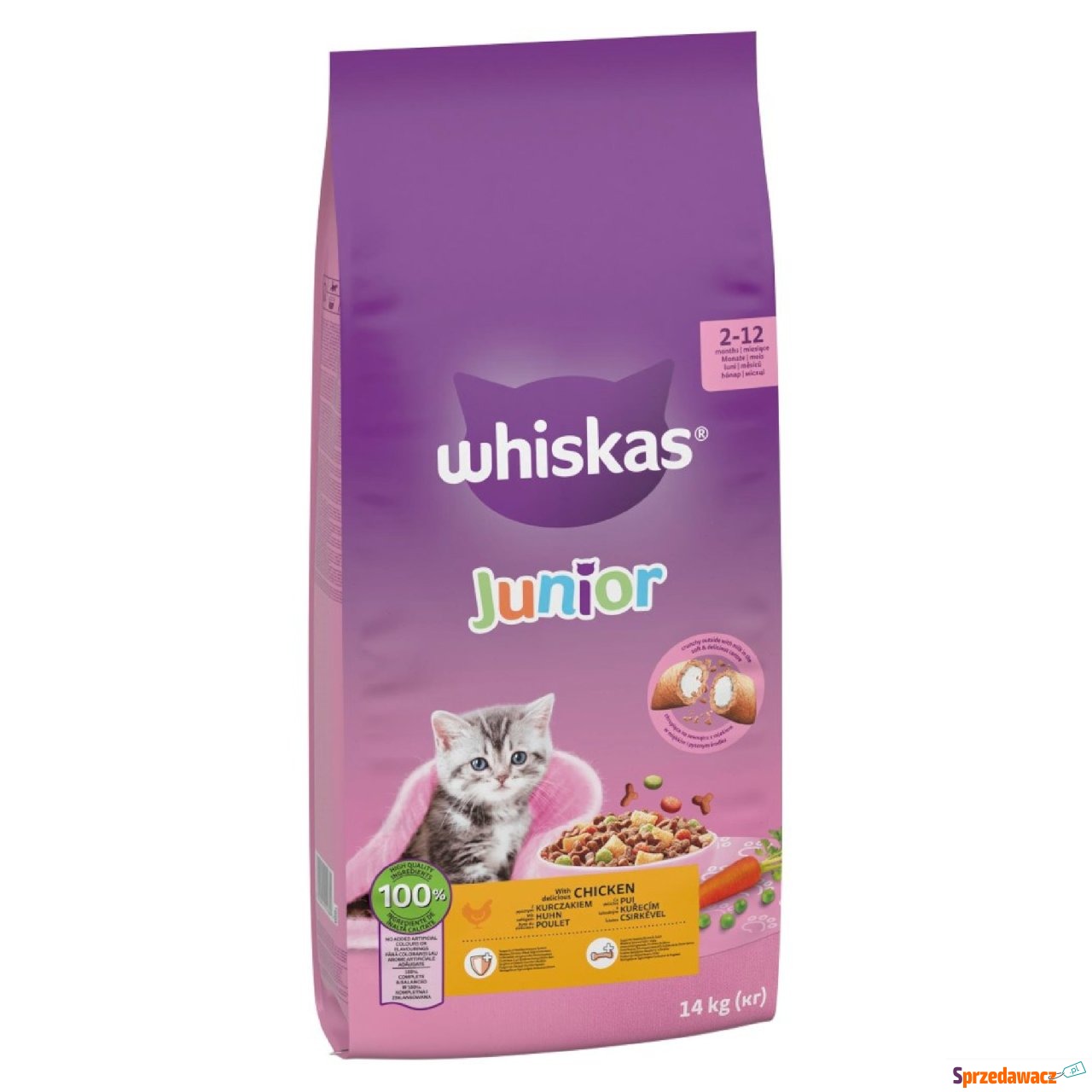 Whiskas Junior z kurczakiem - 14...
