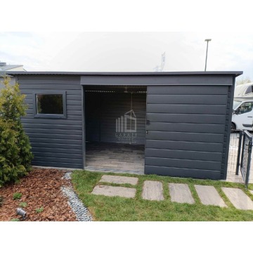 Schowek - domek ogrodowy PREMIUM 5,5x2,5m drzwi... - Altany, domki, namioty - Drawsko Pomorskie - zdjęcie 2
