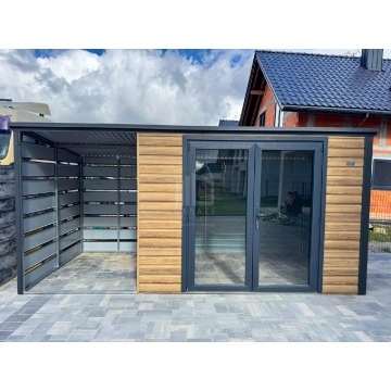 Schowek domek ogrodowy PREMIUM 3,5x2m wiata 2m... - Altany, domki, namioty - Toruń - zdjęcie 2