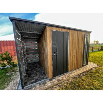 Schowek Domek ogrodowy PREMIUM 3x2,5m wiata 0,5m... - Altany, domki, namioty - Zamość - zdjęcie 2