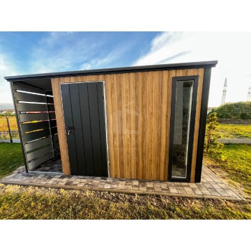 Schowek Domek ogrodowy PREMIUM 3x2,5m wiata 0,5m... - Altany, domki, namioty - Zamość - zdjęcie 3