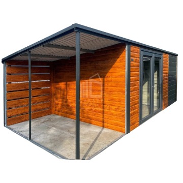Schowek domek ogrodowy PREMIUM 4x3m wiata 1,5m... - Altany, domki, namioty - Bartoszyce - zdjęcie 1