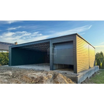 Wiata samochodowa 6x6m -Garaż blaszany 2,5x6m... - Garaże i wiaty - Hajnówka - zdjęcie 3
