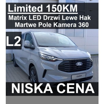 Ford Transit Custom - Limited 150KM L2 Drzwi Lewe Matrix Led Super Cena !! 2194 zł