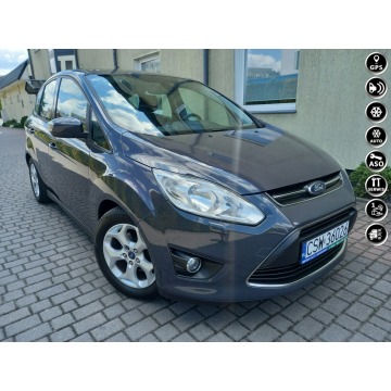 Ford C-Max - 1.6Tdci 6-Biegów Nawigacja Klimatronik Serwisowany Bezwypadkowy Zarej.