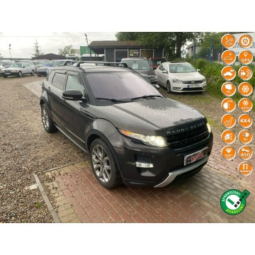 Land Rover Range Rover Evoque - 2.0i benz.automat  4x4 max wersja bezwypadkowy serwis 1 wl 1.r.gwara