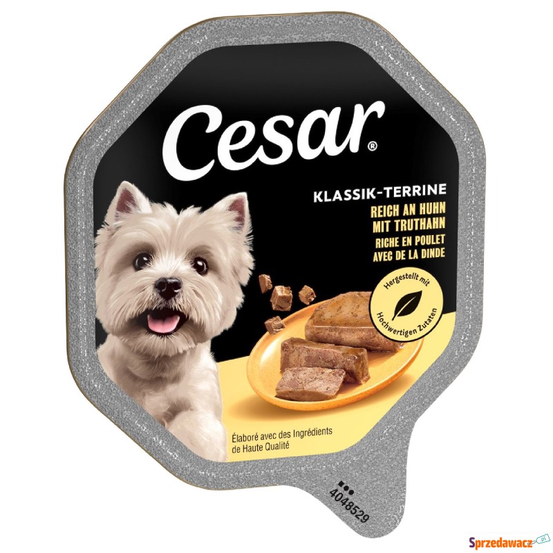 Cesar w tackach, 14 x 150 g - Classic, delikatny... - Karmy dla psów - Słupsk