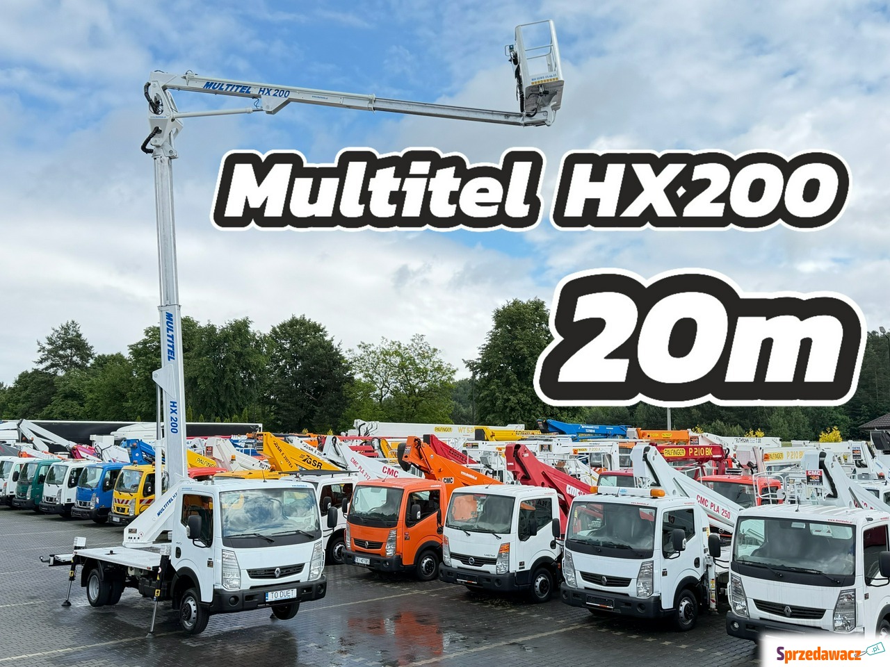 Renault Maxity - Zwyżka Podnośnik...