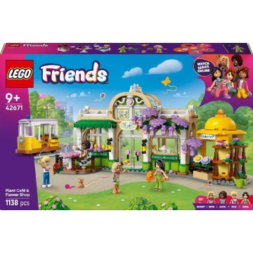 Klocki konstrukcyjne LEGO Friends 42671 Zielona Kawiarnia I Kwiaciarnia