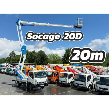 Nissan Cabstar - Zwyżka Podnośnik Koszowy SOCAGE 20D Wysokość Podnoszenia 20m P7