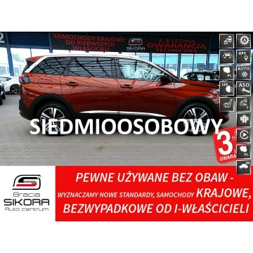 Peugeot 5008 - 2,0HDi 177KM 7osób ALLURE Led+Navi+ACC Krajowy GWAR 1wł Bezwyp F23%