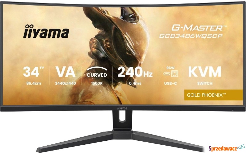 iiyama G-Master GCB3486WQSCP-B1 Gold Phoenix -... - Monitory LCD i LED - Ostrołęka