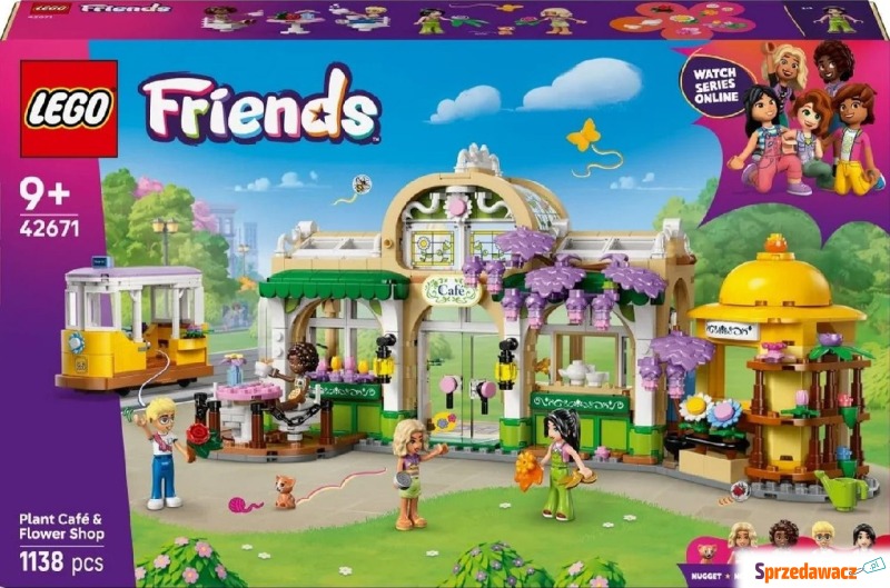 Klocki konstrukcyjne LEGO Friends 42671 Zielona... - Klocki - Tarnowskie Góry