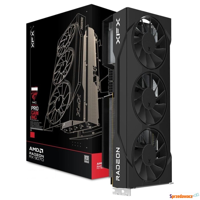 XFX Radeon RX 9070 GRE Triple Fan Gaming Edition... - Karty graficzne - Kalisz