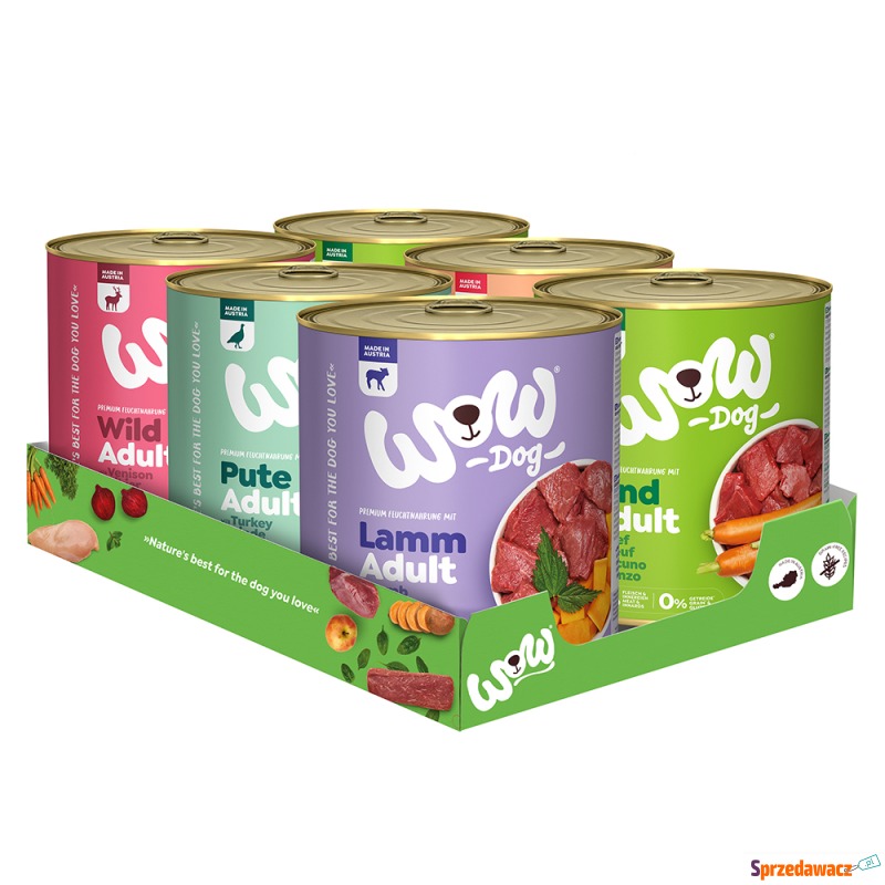 WOW Adult 6 x 800 g - Pakiet m...