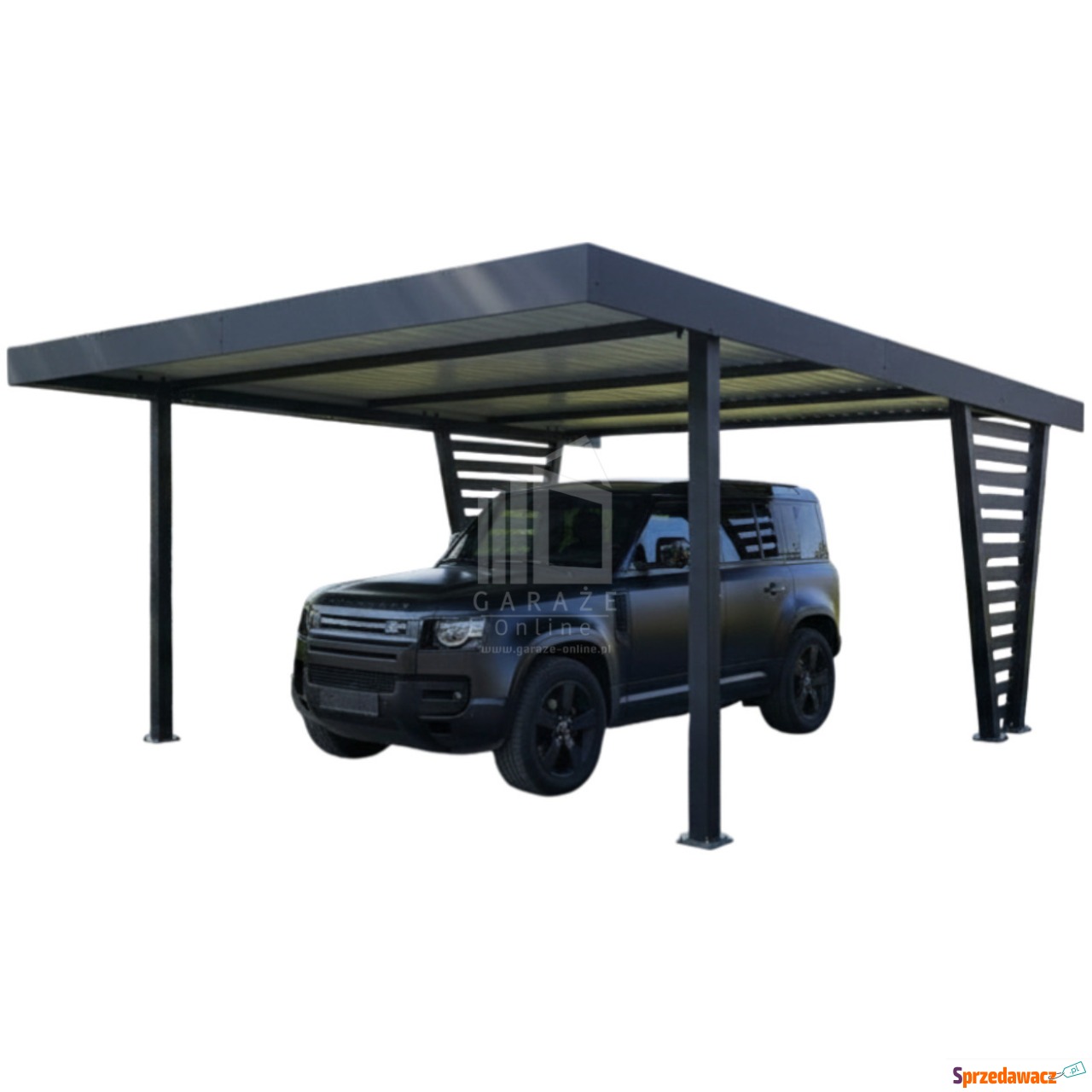 Carport V PREMIUM 4,5x5m Wypeł...