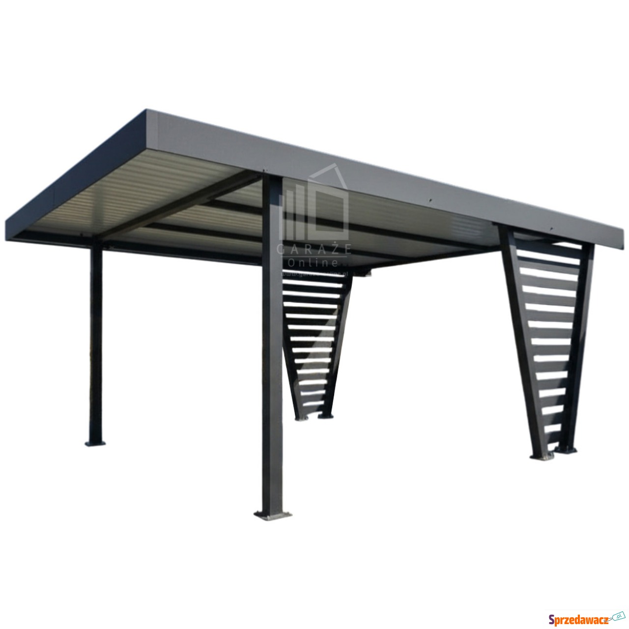 Carport V PREMIUM 4x5m Wypełnienie...