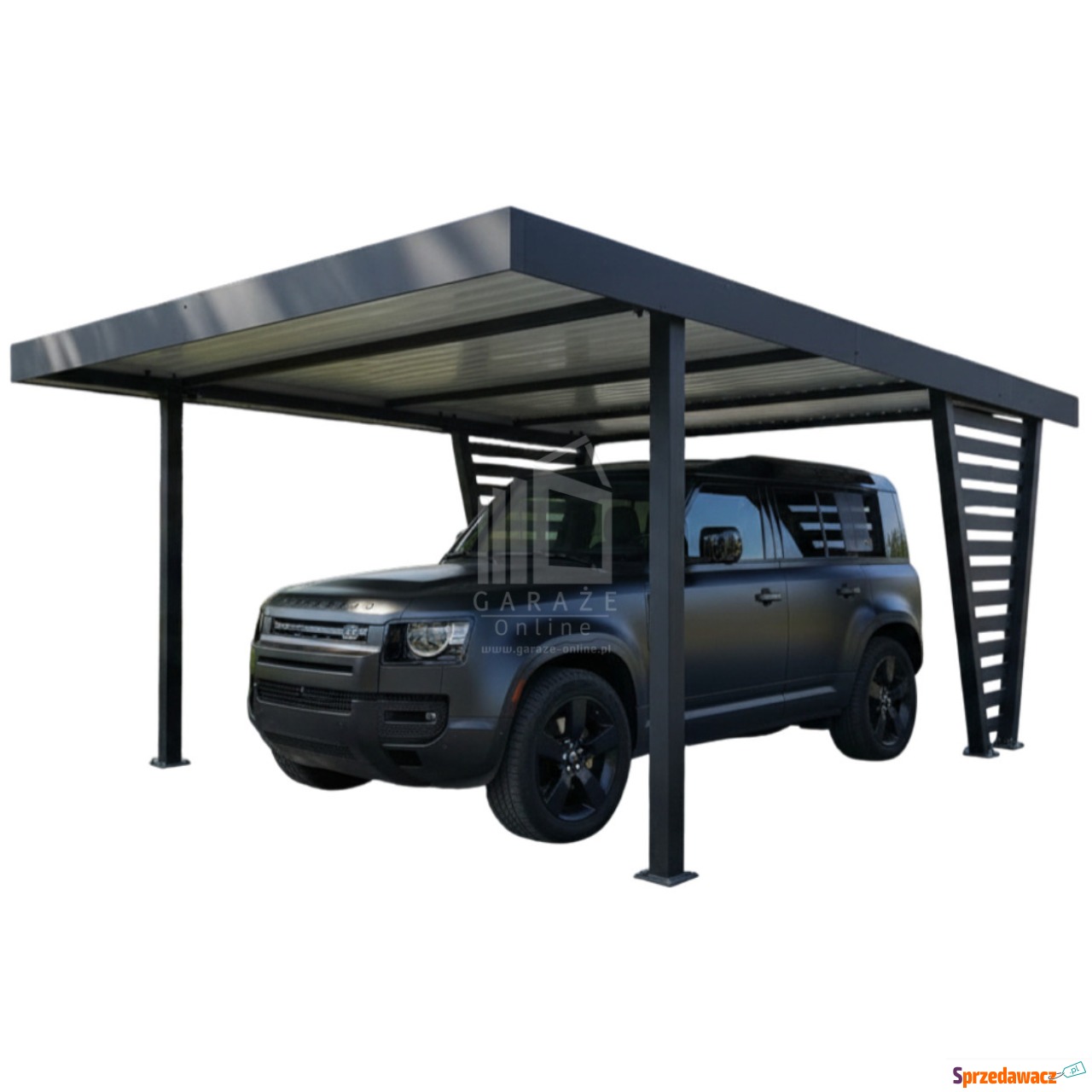 Carport V PREMIUM 5x4,7m Wypeł...