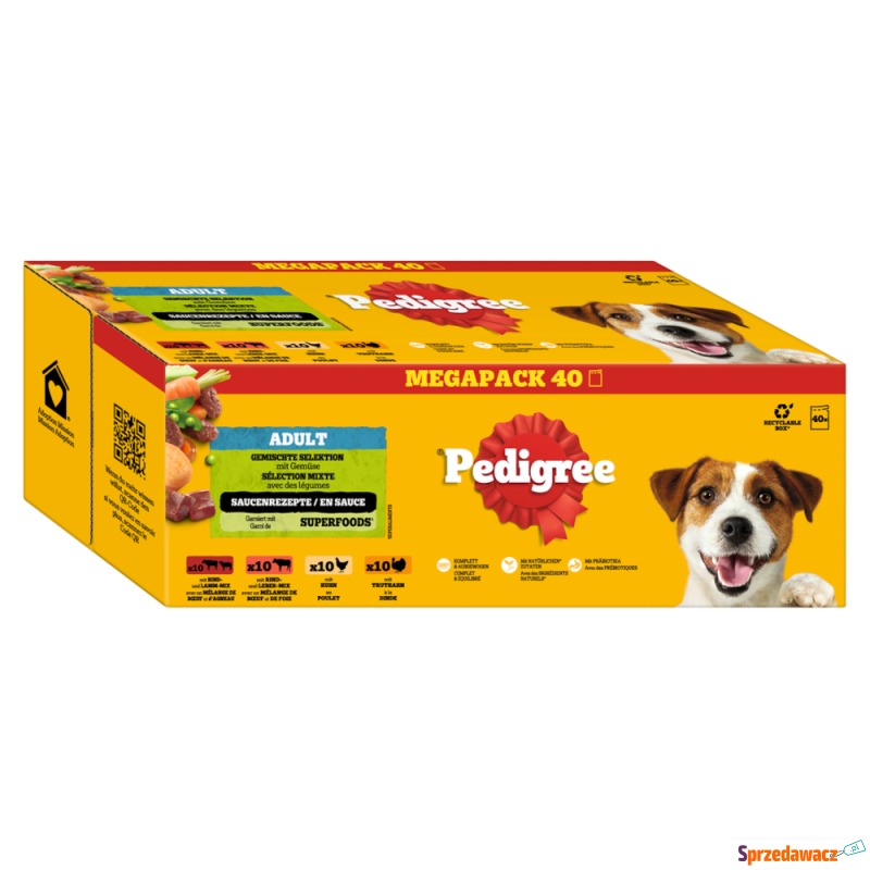 Pedigree saszetki 40 x 100 g -...