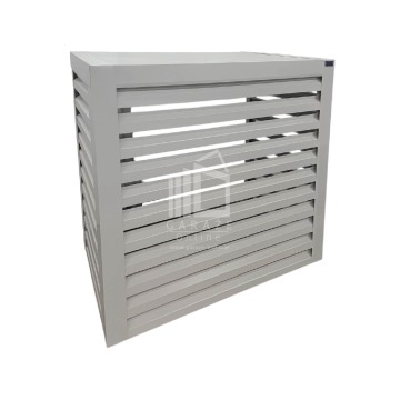 Osłona klimatyzatora - pompy ciepła 120x40x140 cm biały ID1148