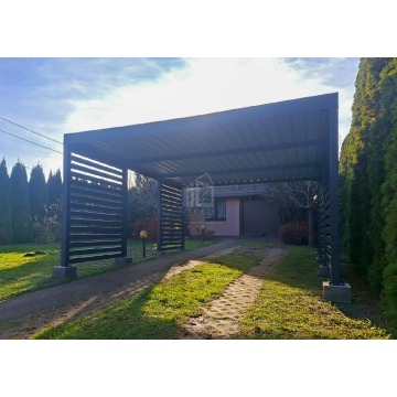 CarPort PREMIUM - wiata samochodowa 5x6 - antracyt... - Garaże i wiaty - Cieszyn - zdjęcie 2