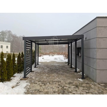 Carport PREMIUM - Wiata samochodowa 4x5 - antracyt... - Garaże i wiaty - Brzesko - zdjęcie 3