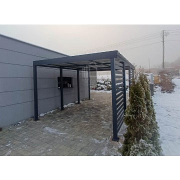 Carport PREMIUM - Wiata samochodowa 4x5 - antracyt... - Garaże i wiaty - Brzesko - zdjęcie 2
