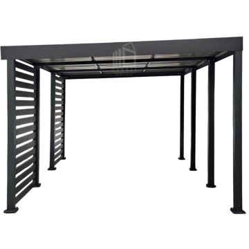 Carport PREMIUM - Wiata samochodowa 4x5 - antracyt... - Garaże i wiaty - Brzesko - zdjęcie 1