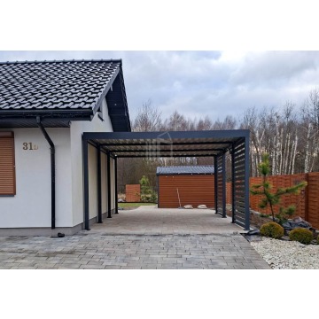 Carport PREMIUM - Wiata samochodowa 4x5m - an... - Garaże i wiaty - Łańcut - zdjęcie 2