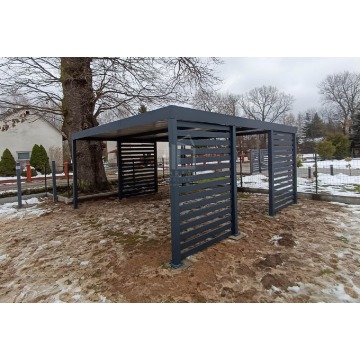 Carport PREMIUM - Wiata samochodowa 5x5 - antracyt... - Garaże i wiaty - Chełm - zdjęcie 3