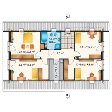 Sprzedam dom Kamieńczyk - ,  pow.  170 m2 - zdjęcie 3