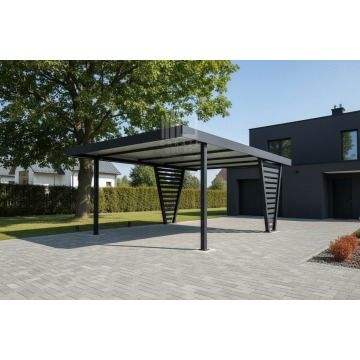 Carport V PREMIUM 4,5x4,5m Wypełnienie panelami... - Garaże i wiaty - Włocławek - zdjęcie 2