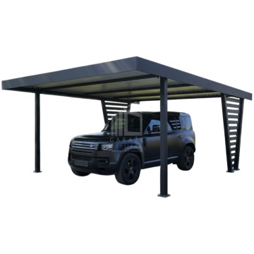 Carport V PREMIUM 4,5x5m Wypełnienie panelami Wiata samochodowa ID1186