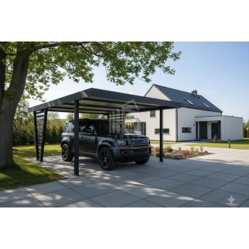 Carport V PREMIUM 4x4,5m Wypełnienie panelami... - Garaże i wiaty - Lubartów - zdjęcie 2