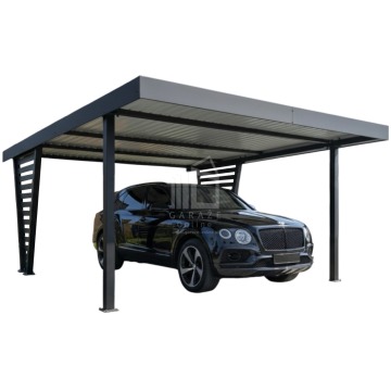 Carport V PREMIUM 5x5,5m Wypełnienie panelami... - Garaże i wiaty - Malbork - zdjęcie 1